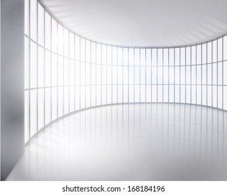 Große Wohnung. Vektorgrafik.