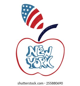 big apple symbol of New York city