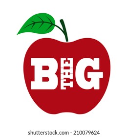 the big apple vector