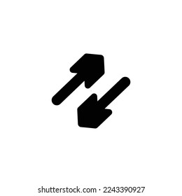 Große Pfeil-schwarze Symbol-Set. Pfeilsymbol. Pfeilvektorkollektion. Pfeil. Cursor. Vektorgrafik