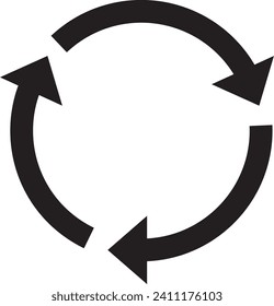 Big arrow black icon. Arrow icon. Arrow vector collection. Modern simple arrow. Vector illustration