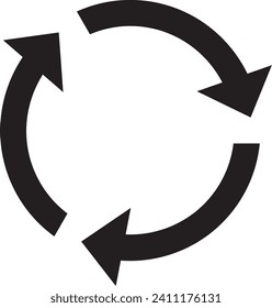 Big arrow black icon. Arrow icon. Arrow vector collection. Modern simple arrow. Vector illustration