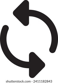 Big arrow black icon. Arrow icon. Arrow vector collection. Modern simple arrow. Vector illustration