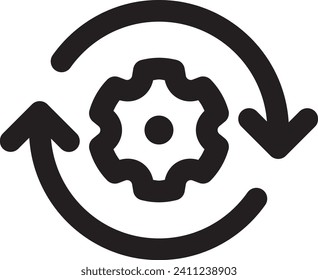 Big arrow black icon. Arrow icon. Arrow vector collection. Modern simple arrow. Vector illustration