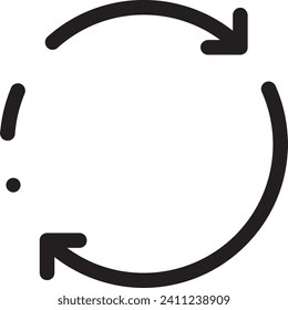 Big arrow black icon. Arrow icon. Arrow vector collection. Modern simple arrow. Vector illustration