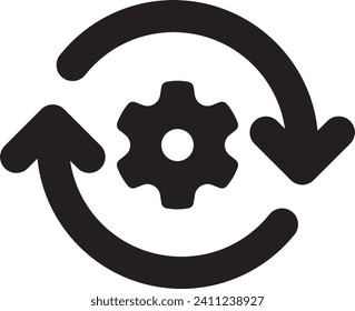 Big arrow black icon. Arrow icon. Arrow vector collection. Modern simple arrow. Vector illustration