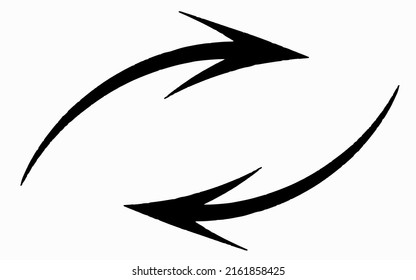 Big arrows black icons set. Arrow icon. Arrow vector collection. Arrow. Cursor. Simple and modern arrows. EPS 10