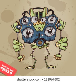 big audio robot