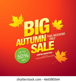 Big autumn sale