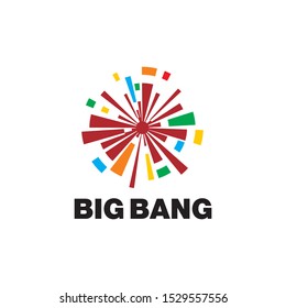 Big Bang Logo Design Vector