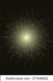 Big bang universe explosion