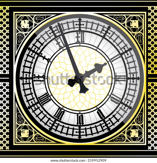 Big Ben Clock Face Printable