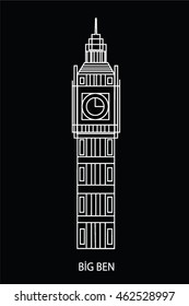 Big Ben clock tower London 