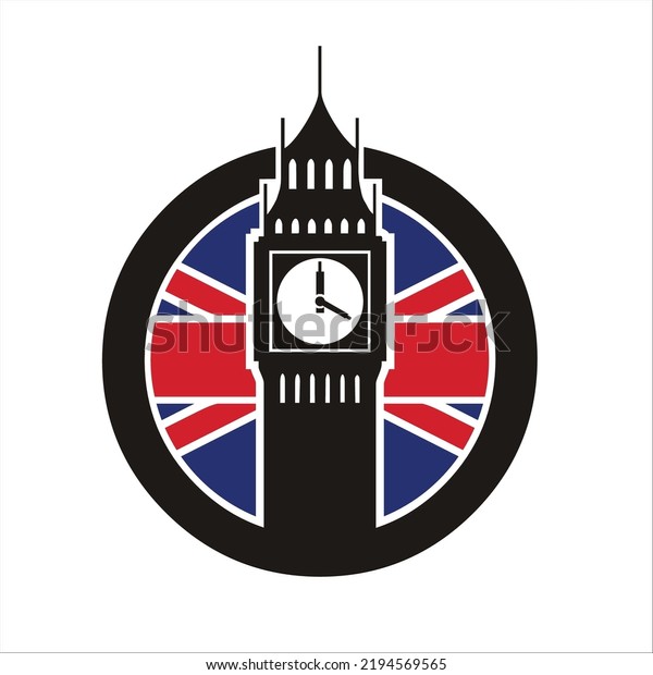 Big Ben Icon Circle Stock Vector (Royalty Free) 2194569565 | Shutterstock