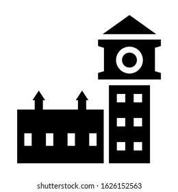 big ben icon or logo isolated sign symbol vector illustration - high quality black style vector icons
