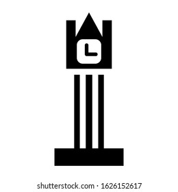 big ben icon or logo isolated sign symbol vector illustration - high quality black style vector icons
