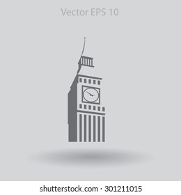 Big Ben London vector illustration