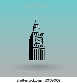 Big Ben London vector illustration