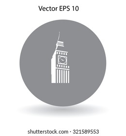 Big Ben London vector illustration