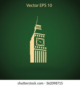 Big Ben London vector illustration