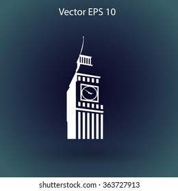 Big Ben London vector illustration