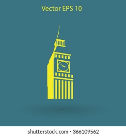 Big Ben London vector illustration