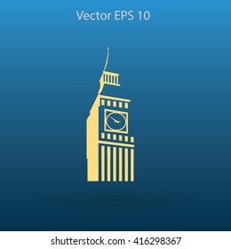 Big Ben London vector illustration
