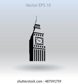 Big Ben London vector illustration