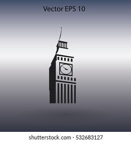 Big Ben London vector illustration