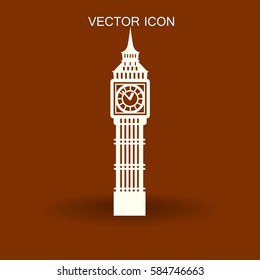 Ilustración vectorial del Big Ben Londres