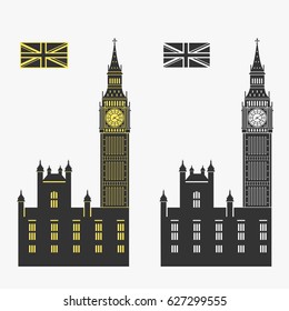 Big Ben London Vector Illustration