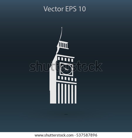 Big Ben London vector illustration