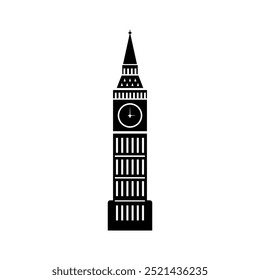 Design de ícone minimalista Big Ben