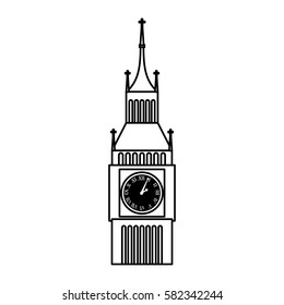 big ben monument icon