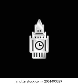 Metallic-Icon von Big Ben
