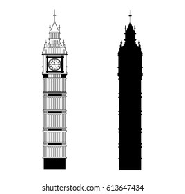 Big Ben vector