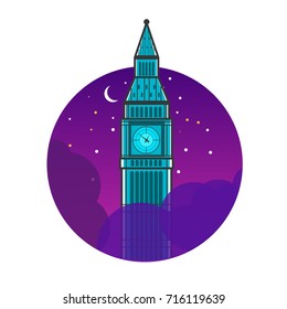 Big Ben vector illustration