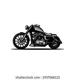 big bike motor cycle illustration vector art