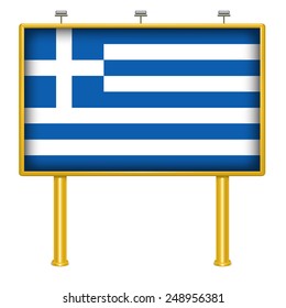 Big Billboard Greece flag
