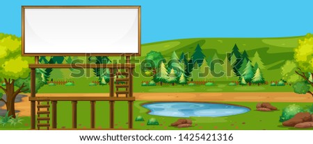 Similar – Image, Stock Photo billboard Environment