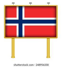 Big Billboard Norway flag