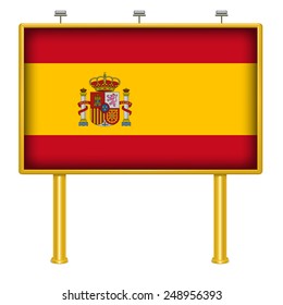 Big Billboard Spain flag