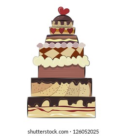 Big birthday cake