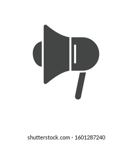 Big Black and White Microphone Icon Vector Image