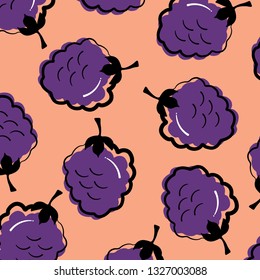 Big blackberry vector