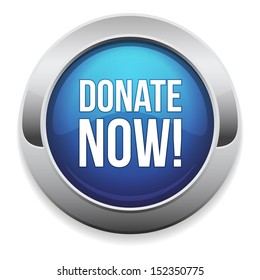 Big Blue Donate Now Button