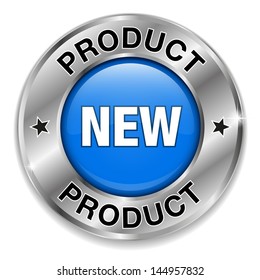 Big blue new product button