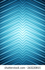 Big blue smooth arrows vector background