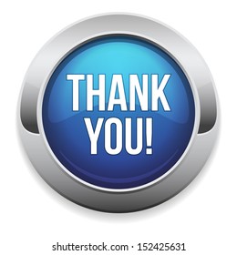 Big Blue Thank You Button