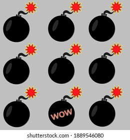big bomb. the explosion is cool. top